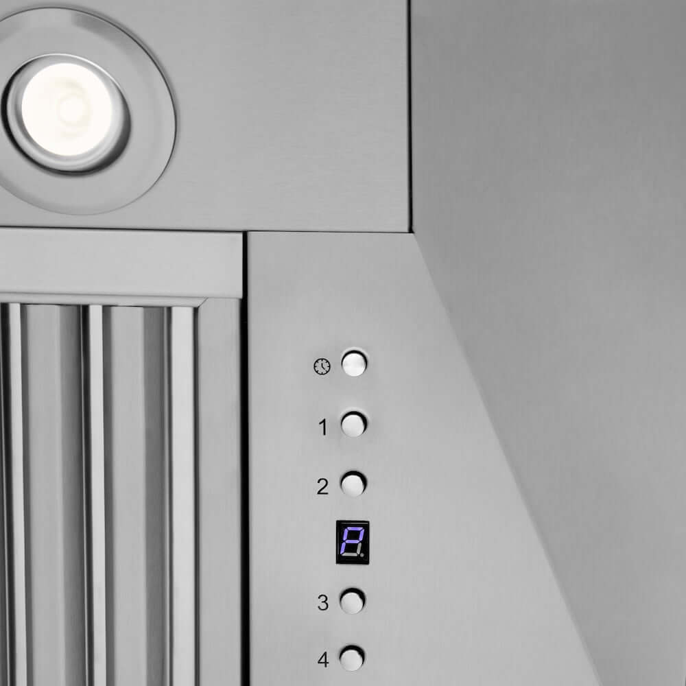 ZLINE 36 in. Professional Convertible Vent Wall Mount Range Hood in Stainless Steel, Open Box-Good Condition