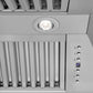ZLINE 36 in. Professional Convertible Vent Wall Mount Range Hood in Stainless Steel, Open Box-Great Condition