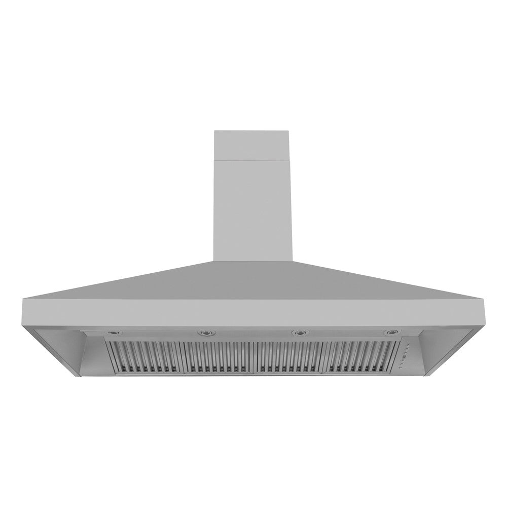 ZLINE 60 in. Kitchen Package with Stainless Steel Dual Fuel Range and Convertible Vent Range Hood (2KP-RARH60)