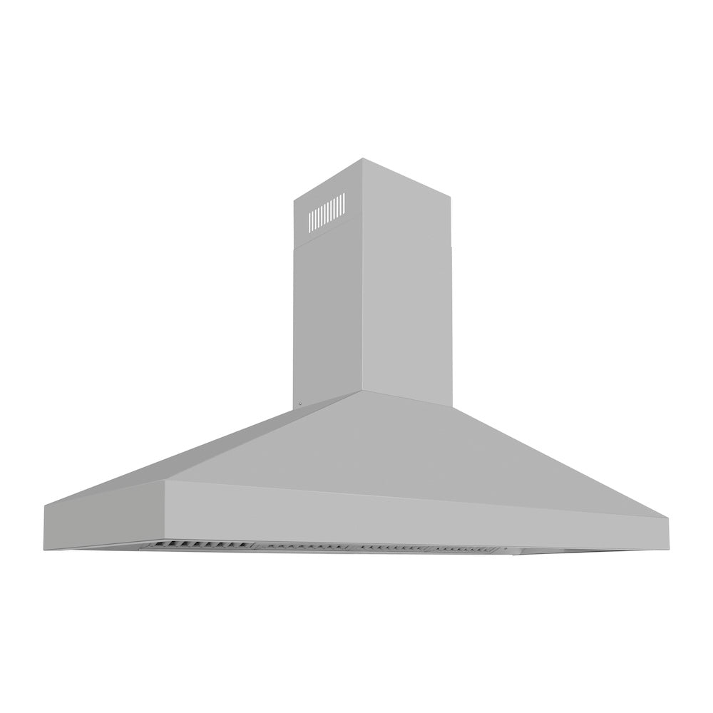 ZLINE Kitchen Package with Refrigeration, 60 in. Stainless Steel Dual Fuel Range, 60 in. Convertible Vent Range Hood and 24 in. Tall Tub Dishwasher (4KPR-RARH60-DWV)