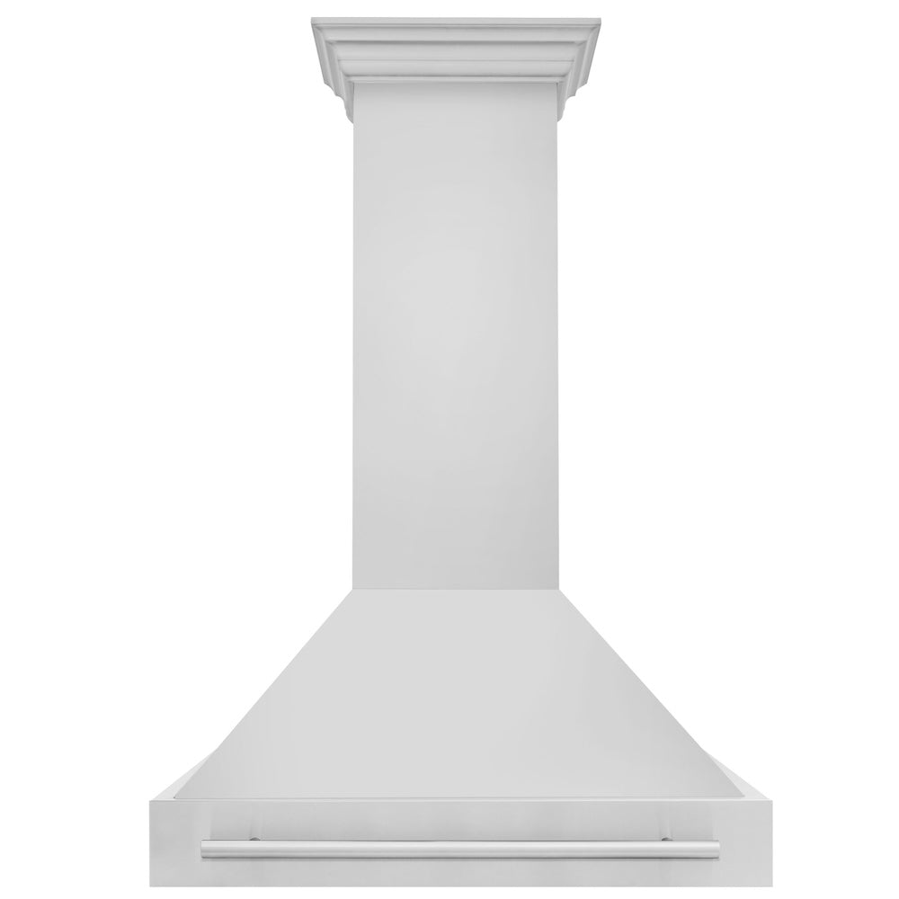 ZLINE 36 in. Stainless Steel Range Hood with Stainless Steel Handle (8654STX-36)