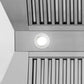 ZLINE 36 in. Stainless Steel Range Hood with Stainless Steel Handle (8654STX-36)