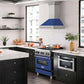 ZLINE 30 in. Stainless Steel Range Hood with Colored Shell Options and Stainless Steel Handle (8654STX-30) 