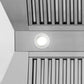 ZLINE Autograph Edition Stainless Steel Range Hood with Stainless Steel Shell and Accent Handle (8654STZ)