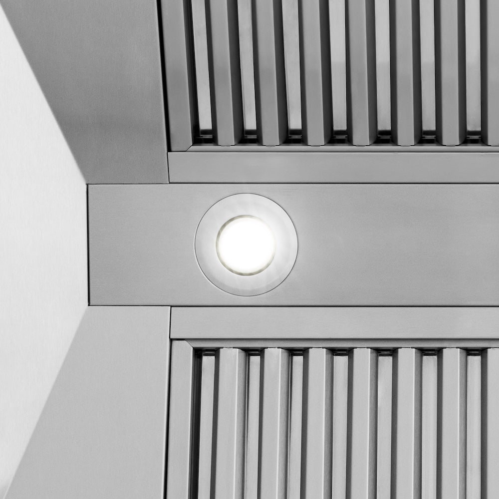 ZLINE Autograph Edition Stainless Steel Range Hood with Stainless Steel Shell and Accent Handle (8654STZ)