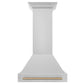 ZLINE Autograph Edition Stainless Steel Range Hood with Stainless Steel Shell and Handle (8654STZ)