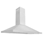 ZLINE 42 in. Convertible Vent Outdoor Approved Wall Mount Range Hood in Stainless Steel, Handle Open Box-Good Condition