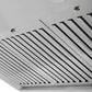 ZLINE 36 in. Convertible Vent Wall Mount Range Hood in Stainless Steel, Handle Open Box-Good Condition