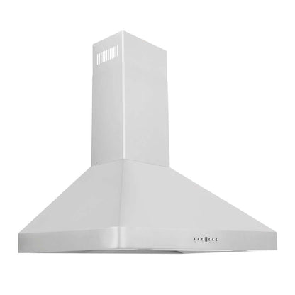 ZLINE 30 in. Convertible Vent Wall Mount Range Hood in Stainless Steel, Handle Open Box-Good Condition