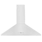 ZLINE 30 in. Convertible Vent Convertible Vent Wall Mount Range Hood in Stainless Steel, Handle Open Box-Good Condition