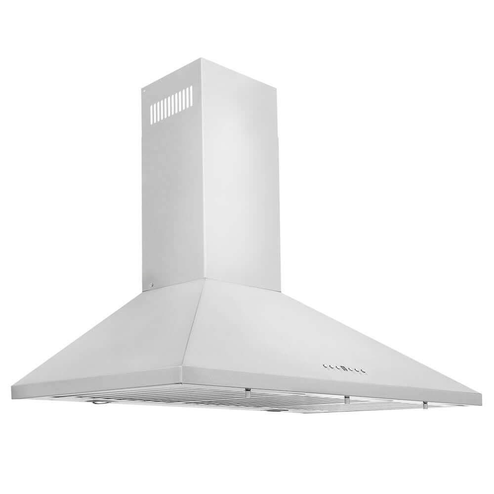 ZLINE 30 in. Convertible Vent Convertible Vent Wall Mount Range Hood in Stainless Steel, Handle Open Box-Good Condition