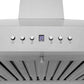 ZLINE 30 in. Convertible Vent Convertible Vent Wall Mount Range Hood in Stainless Steel, Handle Open Box-Good Condition