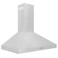 ZLINE 30 in. Convertible Vent Convertible Vent Wall Mount Range Hood in Stainless Steel, Handle Open Box-Good Condition