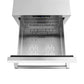 ZLINE 24 in. Touchstone 168 Can Outdoor-Rated Dual Refrigerator Drawer with White Matte Doors (RDSO-WM-24)