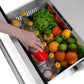 ZLINE 24 in. Touchstone 168 Can Outdoor-Rated Dual Refrigerator Drawer with White Matte Doors (RDSO-WM-24)