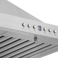 ZLINE 48 in. Convertible Vent Wall Mount Range Hood in Stainless Steel, Handle Open Box-Good Condition