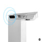 ZLINE Ducted Vent Wall Mount Range Hood in Stainless Steel with Built-in ZLINE CrownSound Bluetooth Speakers (KN4CRN-BT) 