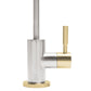 ZLINE Autograph Edition Single-Handle Drink Faucet in Brushed Nickel and Champagne Bronze (FBV-ZBNCB)