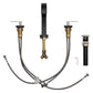 ZLINE Autograph Edition Bliss Widespread Bath Faucet in Matte Black and Brushed Nickel (BLS-BF-ZMBBN)