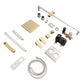 ZLINE Autograph Edition Bliss Waterfall Shower System in Brushed Nickel and Champagne Bronze (BLS-SHS-ZBNCB)