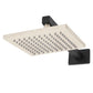 ZLINE Autograph Edition Bliss Waterfall Shower System in Matte Black and Brushed Nickel (BLS-SHS-ZMBBN)
