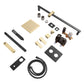 ZLINE Autograph Edition Bliss Waterfall Shower System in Matte Black and Champagne Bronze (BLS-SHS-ZMBCB)