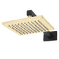 ZLINE Autograph Edition Bliss Waterfall Shower System in Matte Black and Champagne Bronze (BLS-SHS-ZMBCB)