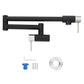 ZLINE Autograph Edition Gemini Pot Filler in Matte Black and Brushed Nickel (GEM-FPF-ZMBBN)