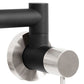 ZLINE Autograph Edition Gemini Pot Filler in Matte Black and Brushed Nickel (GEM-FPF-ZMBBN)