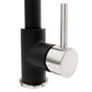 ZLINE Autograph Edition Gemini Pull-Down Single-Handle Kitchen Faucet in Matte Black and Brushed Nickel (GEM-KF-ZMBBN)