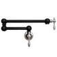 ZLINE Autograph Edition Rembrandt Pot Filler in Matte Black and Brushed Nickel (REM-FPF-ZMBBN)