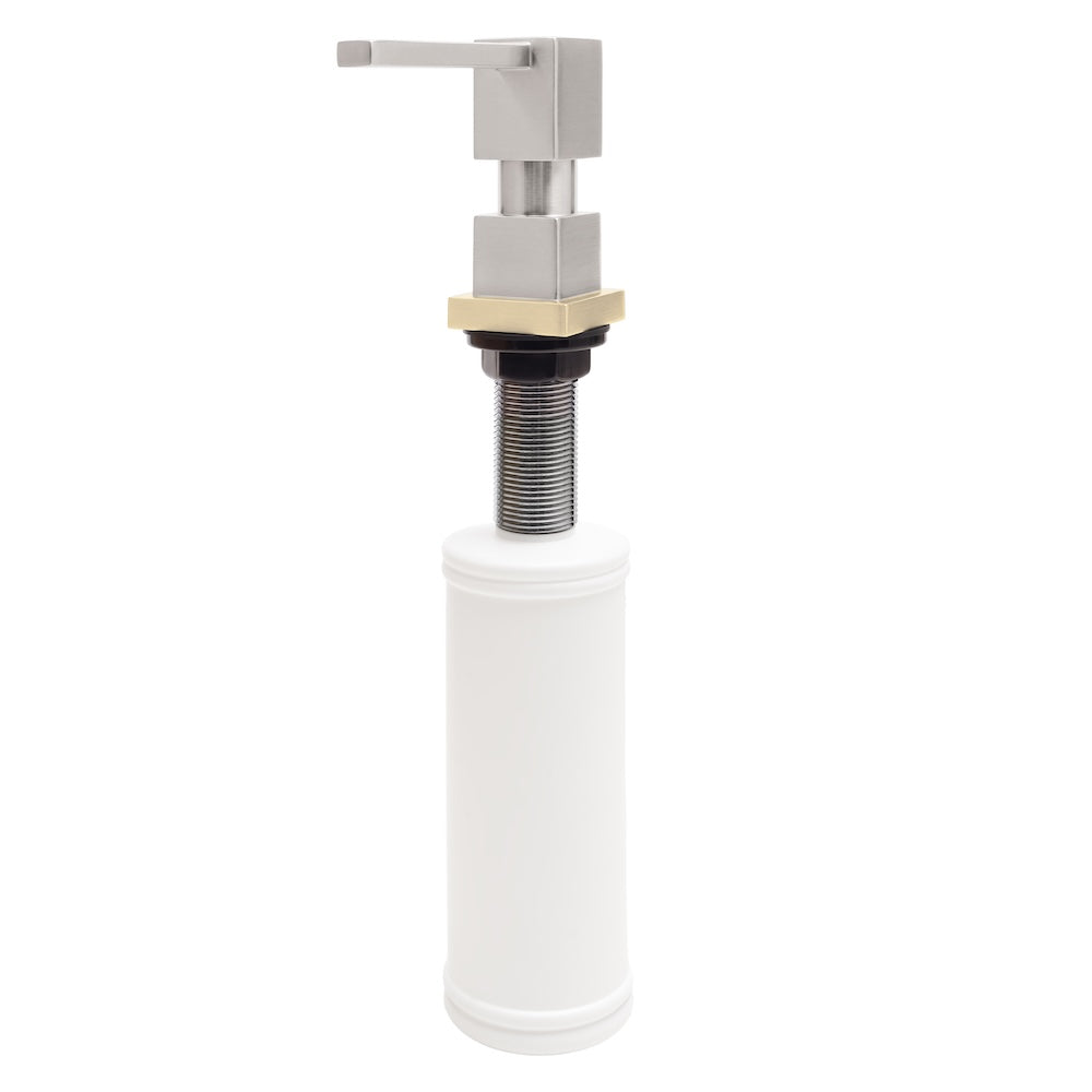 ZLINE Autograph Edition Faucet Soap Dispenser in Brushed Nickel and Champagne Bronze (FSD-ZBNCB)