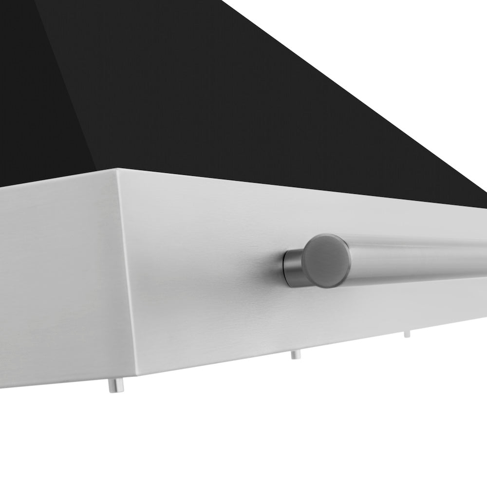 ZLINE 48 in. Stainless Steel Range Hood with Stainless Steel Handle and Colored Shell Options (KB4STX-48) 