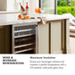 ZLINE 24 in. Monument 154 Can Beverage Fridge in Stainless Steel, Open Box-Good Condition