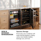 ZLINE 24 in. Monument 154 Can Beverage Fridge in Stainless Steel, Open Box-Great Condition
