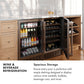 ZLINE 24 in. Monument Dual Zone 44 Bottle Wine Cooler with Wood Shelves in Stainless Steel, Open Box-Good Condition