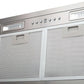 ZLINE 20.5 in. Ducted Wall Mount Range Hood Insert with LED Lighting in Stainless Steel (E690) 