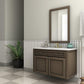 ZLINE Crystal Bay Bath Faucet (CBY-BF) Polished Gold lifestyle, in a luxury home.