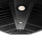 ZLINE Autograph Edition Black Stainless Steel Range Hood with Champagne Bronze Handle (BS655Z-CB)