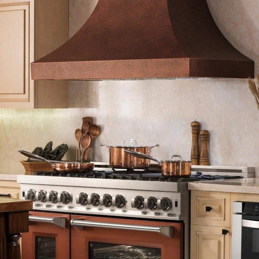 ZLINE Hand-Hammered Copper Range Hood (8632H) – The Range Hood Store