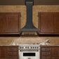 ZLINE Designer Series Oil-Rubbed Bronze Wall Range Hood (8632B) 