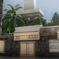 ZLINE Ducted Outdoor Island Mount Range Hood in Stainless Steel (KECOMi-304) rendering.