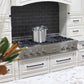 ZLINE 48 in. Legacy Gas Rangetop with 7 Burners and Porcelain Cooktop in Satin Stainless Steel, Open Box-Good Condition