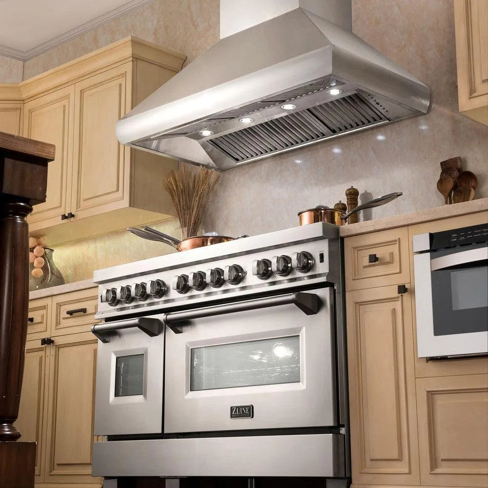 ZLINE Professional Ducted Wall Mount Range Hood in Stainless Steel (687) 