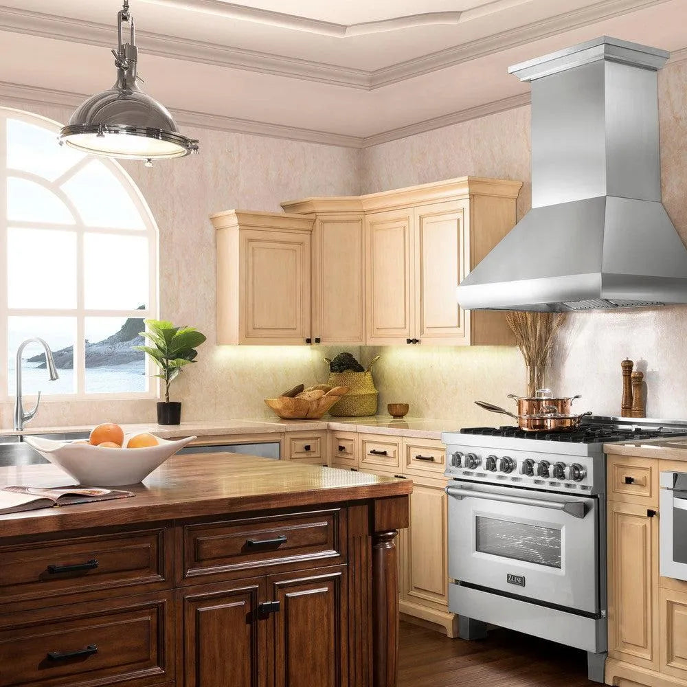 ZLINE Professional Ducted Wall Mount Range Hood in Stainless Steel (687) 