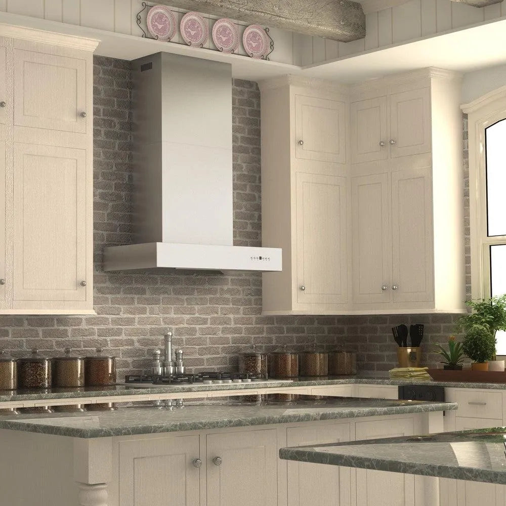 ZLINE Convertible Professional Wall Mount Range Hood in Stainless Steel (KECOM) 