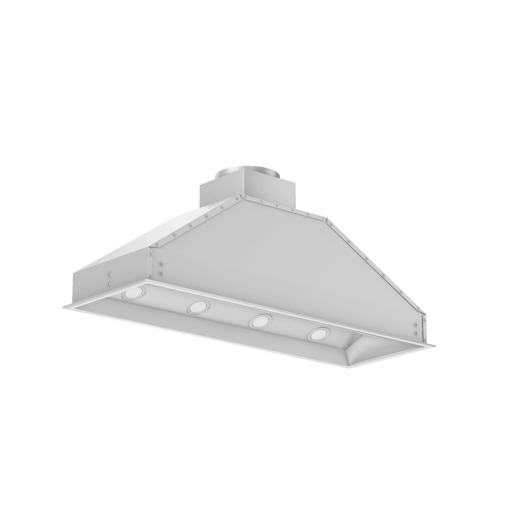 ZLINE Double Remote Blower Ducted 700 CFM Range Hood Insert in Stainless Steel (695-RD) 46 Inch