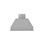ZLINE 34 in. Remote Blower Ducted Range Hood Insert in Stainless Steel (695-RD-34) front.