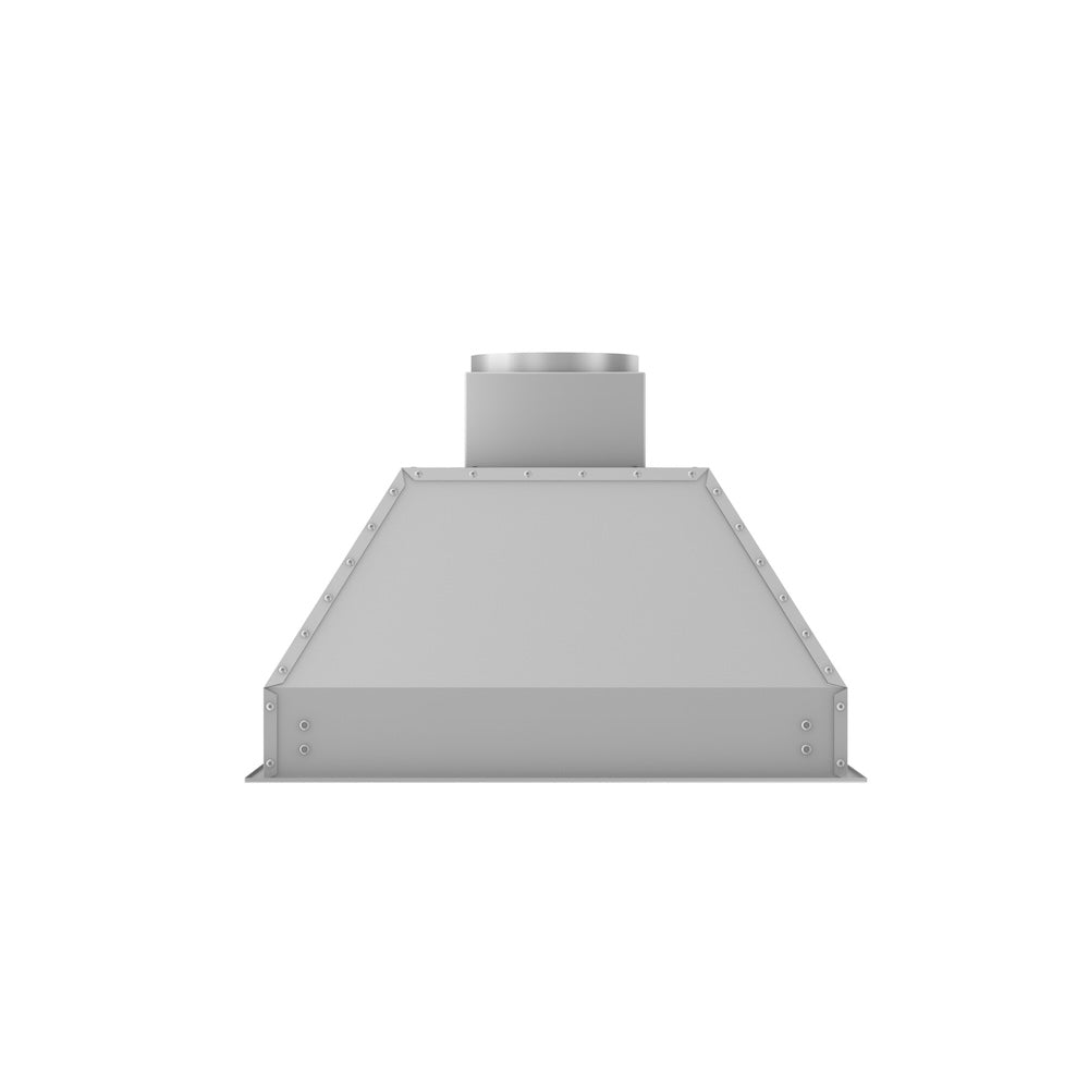 ZLINE 34 in. Ducted Remote Blower Range Hood Insert in Stainless Steel (698-RS-34-400) front.