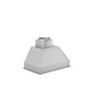 ZLINE 46 in. Ducted Remote Blower Range Hood Insert in Stainless Steel (698-RS-46-400) top.